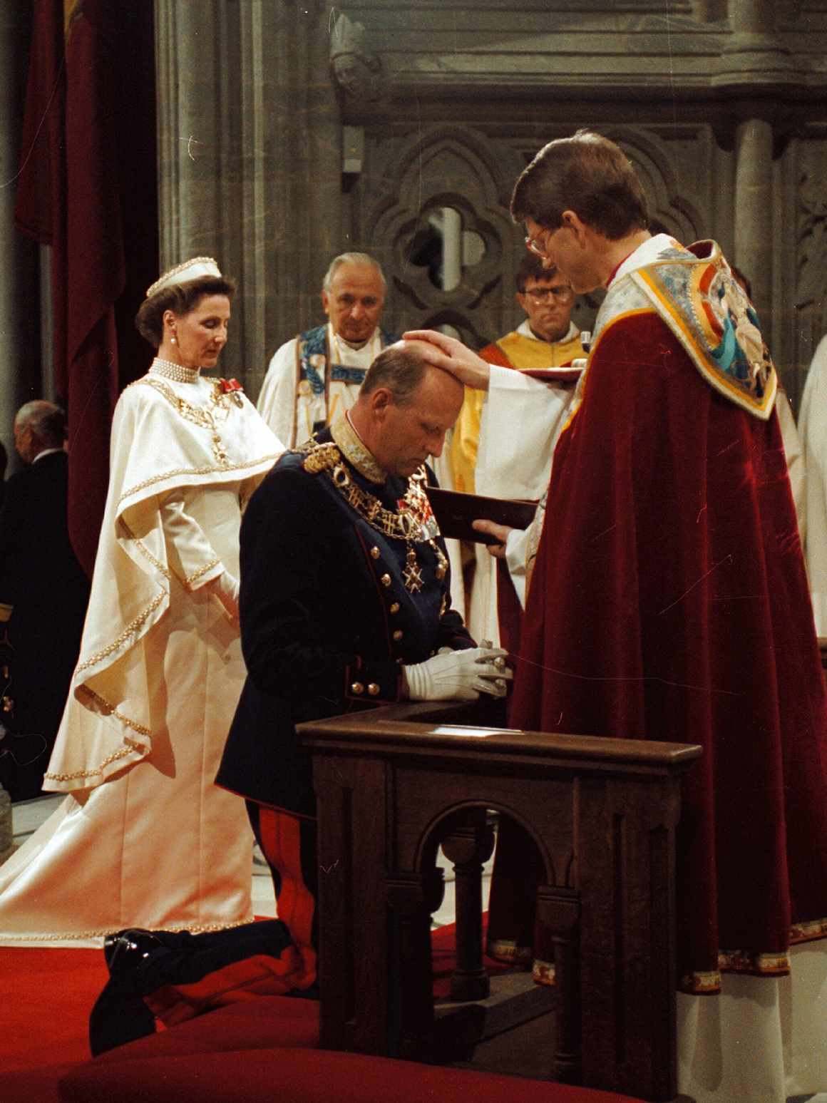 The Consecration of King Harald and Queen Sonja - The Royal House of Norway